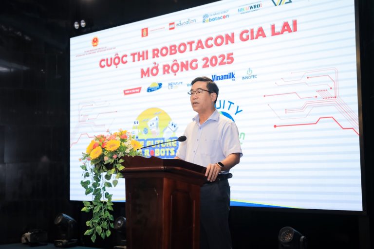 Khai mạc cuộc thi Robotacon Bình Định mở rộng năm 2025